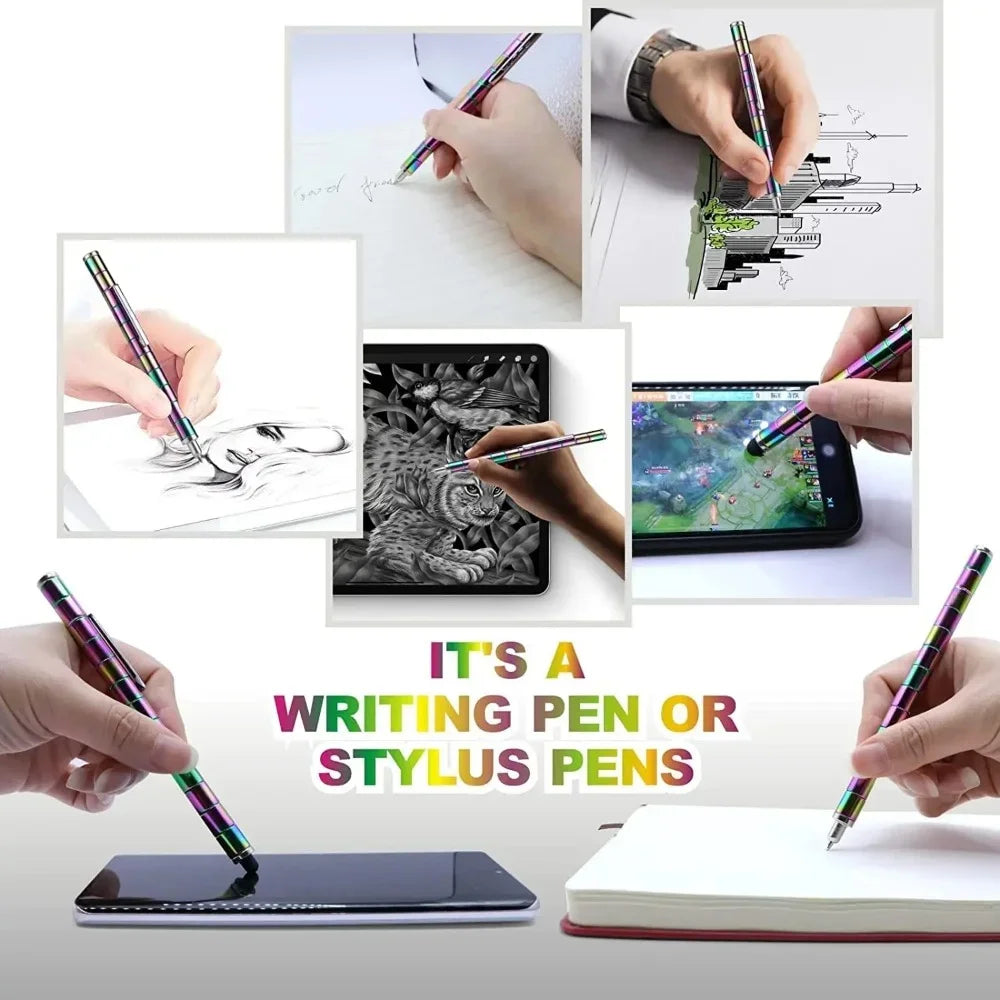 Decompression Magnetic Fidget Pen – Multifunctional Novelty Pen for Relieving Stress, Perfect Gift for Friends