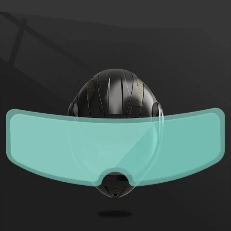 Universal Motorcycle Helmet Anti-Fog & Rainproof Film – Clear, Durable Nano Coating Sticker