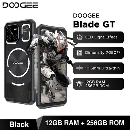 DOOGEE Blade GT Rugged Phone | 6.72'' FHD+, 120Hz LED Light, 12GB RAM, 256GB ROM, 5500mAh Battery, Android 14   2/2