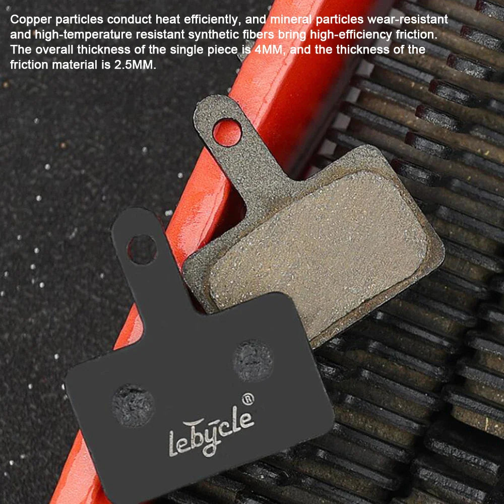 25 Pairs MTB Bicycle Disc Brake Pads - Resin, Metal, Ceramic for Shimano, SRAM, AVID, ZOOM B01S Universal Hydraulic Brakes
