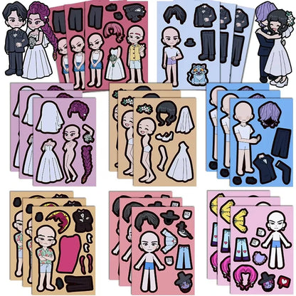 Kpop Demon Hunters Sticker Set — DIY Scrapbooking, Phone, Luggage & Skateboard Waterproof Decals
