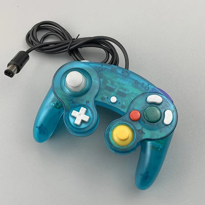 Transparent Wired Game Controller for GameCube NGC – Replacement Handheld Joystick for Video Game Console