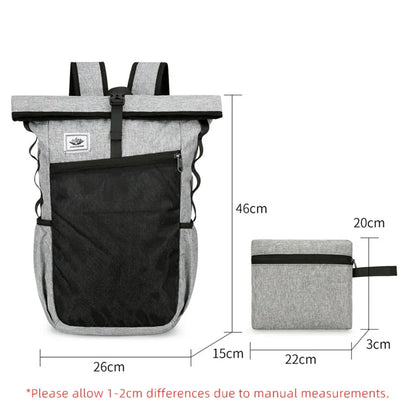 Climbing Camping Outdoor Travel Backpack - Foldable Hiking & Trekking Shoulder Bag for Men & Women, Lightweight Sport Backpack