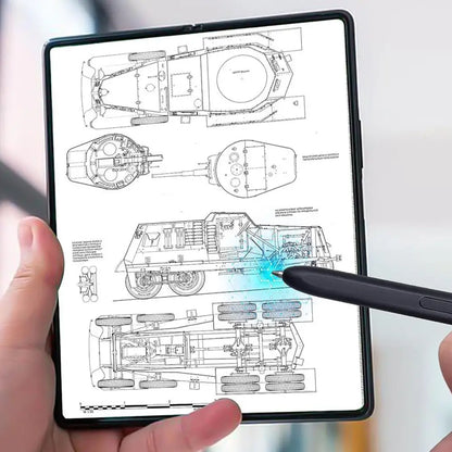 Wear-Resistant Tablet Pencil Nib - Replaceable Titanium Alloy Stylus Tip for Samsung Galaxy Tab S6/S7/S8/S9/S23/Note 1