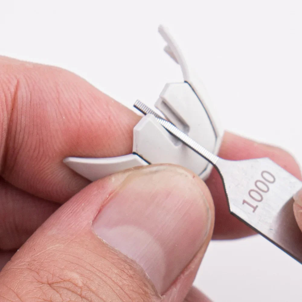 Double-Sided Model Sanding File – 1mm-3mm Narrow Nose for Deep Crevices and Small Model Parts