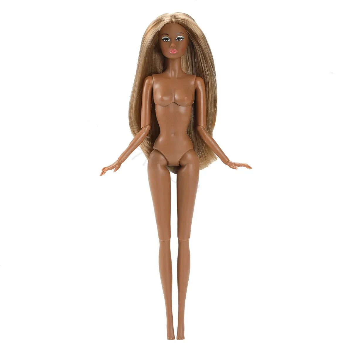 FR Supermodel 1/6 BABI Doll – Movable Joints, DIY Dress-Up Princess with Head & Body Accessories, White/Normal/Chocolate Skin