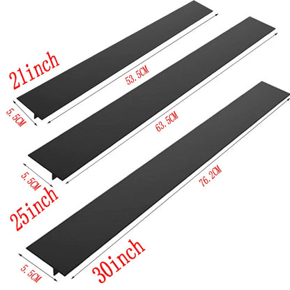 Silicone Stove Counter Gap Cover - Heat Resistant, Oil and Dust Seal Mat for Gas Stove Slit Cleaning and Protection
