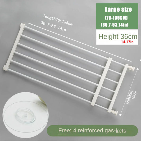 Pet Fence Barrier Gate — Indoor Safety Fence for Small & Medium Dogs, Prevents Pets from Entering Rooms