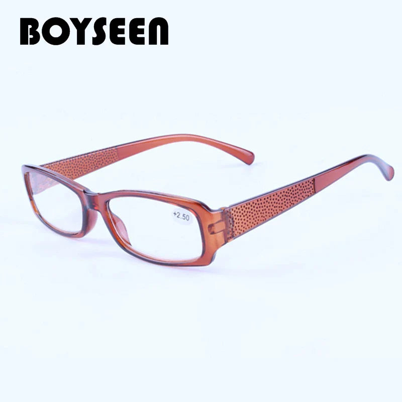 High Power Reading Glasses +400/+450/+500/+550/+600 – Unbreakable Presbyopic Eyewear for Farsighted Users