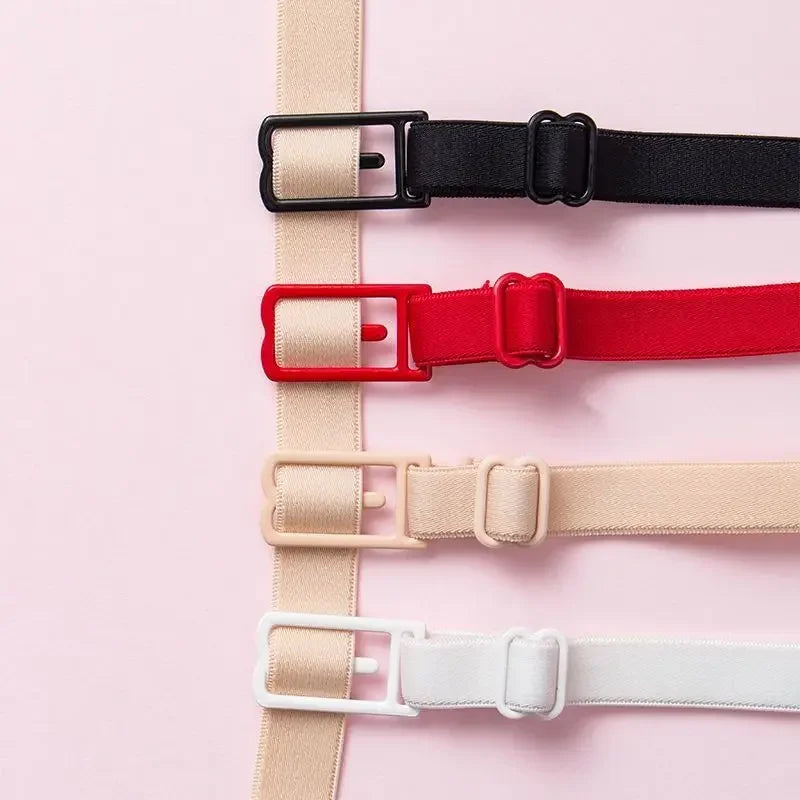 Invisible Non-Slip Bra Strap Holders: Adjustable Women's Underwear Lingerie Extenders with Shoulder Straps Belt Buckles - Pack of 1-5