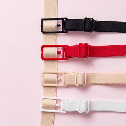 Invisible Non-Slip Bra Strap Holders: Adjustable Women's Underwear Lingerie Extenders with Shoulder Straps Belt Buckles - Pack of 1-5