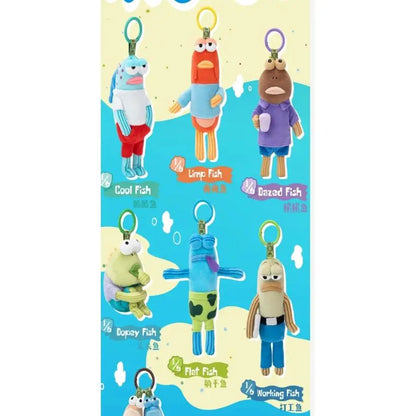 Genuine Fish Buddies Series Blind Box Toys — Funny Ocean Figures & Cartoon Dolls for Kids