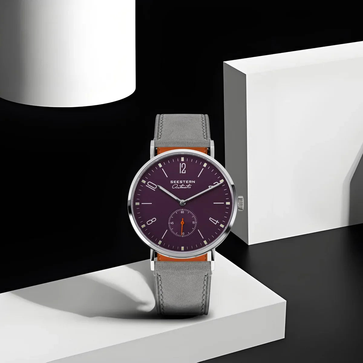 SEESTERN 2024 Men’s Automatic Watch — Ultra-Thin Luxury Business Wristwatch with ST1701 Movement, Fashion Casual Timepiece