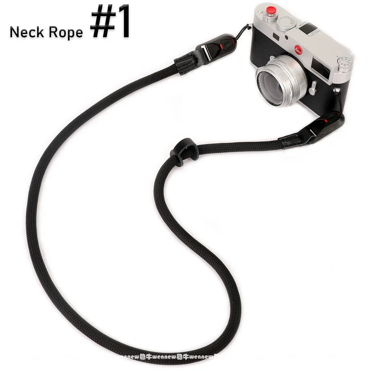 Nylon Rope Sling Quick Release Camera Strap – Wrist & Neck Shoulder Strap for Fujifilm, Sony, Nikon, Canon & Leica Mirrorless Cameras