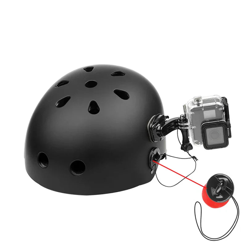 Universal Helmet Adhesive Mount Kit – Flat & Curved Sticky Mounts for GoPro 8–13, Insta360, DJI Osmo Action, AKASO & SJCAM