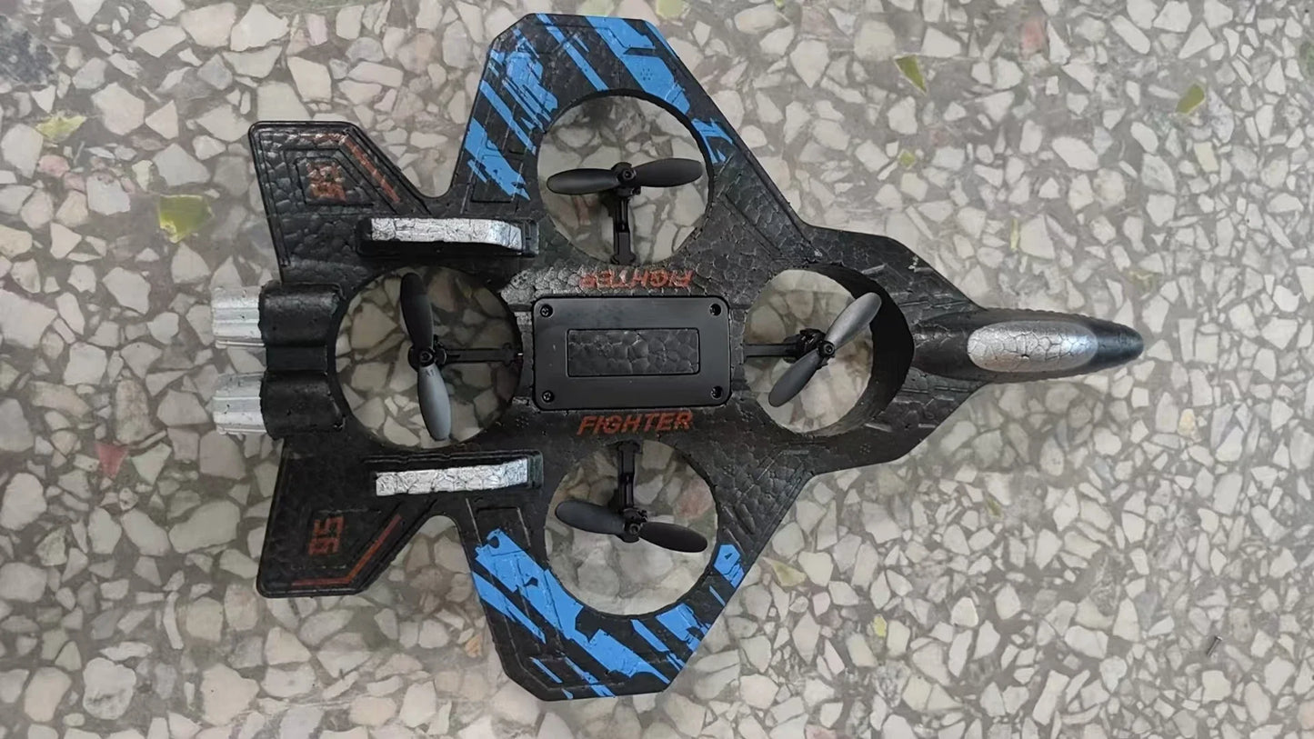 2.4G Remote Control Fighter Foam Glider – LED Stunt UAV Helicopter Aircraft Model