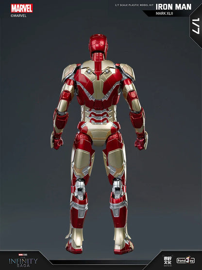 1:7 Original FondJoy Iron Man Action Figures – MK42, MK43, MK5, MK6, MK7 DIY Model, Tony Stark Legend Collection Toy for Kids Gift