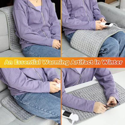 58*29CM Electric Heating Blanket - Warm and Cozy Bed or Sofa Mat for Winter, Home Use Thermal Blanket