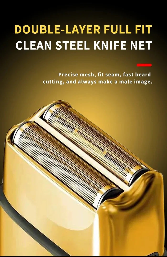 Kemei Hair Trimmer – Electric Razor & Foil Shavers, Professional Beard Trimmer for Men, Grooming Kit & Barber Clippers
