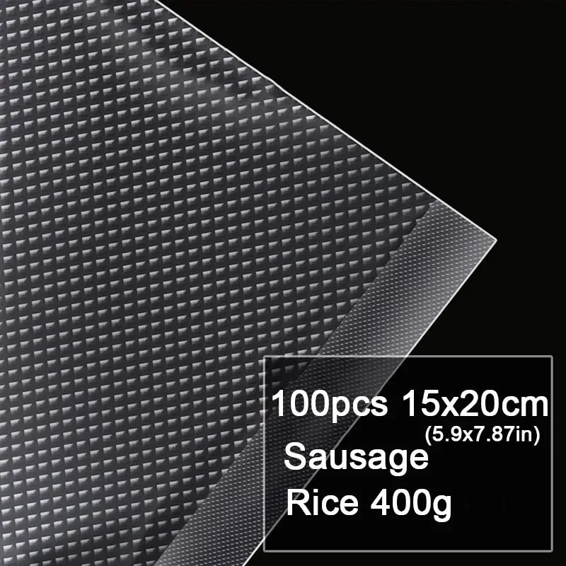 Kitchen Food Vacuum Sealer Bags - Fresh Food Storage & Long-Lasting Preservation