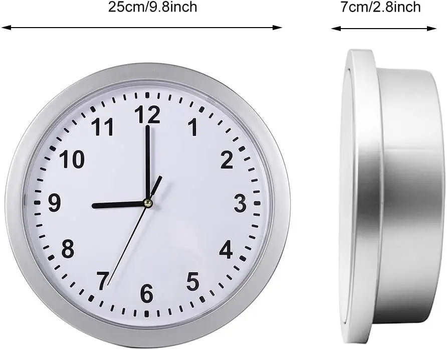 Secret Wall Clock with Hidden Compartment – Safe Box for Cash, Jewelry & Valuables (Home/Office Decoration)