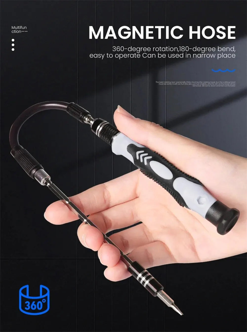 115-in-1 Magnetic Precision Screwdriver Set – Professional Electronics Repair Tools for Laptop, Phone & PC Maintenance