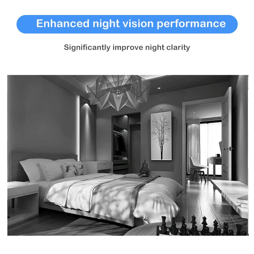 Mini Wireless Camera – WiFi Remote Monitor, Tiny Home IP Camera with Super-Long Battery Life