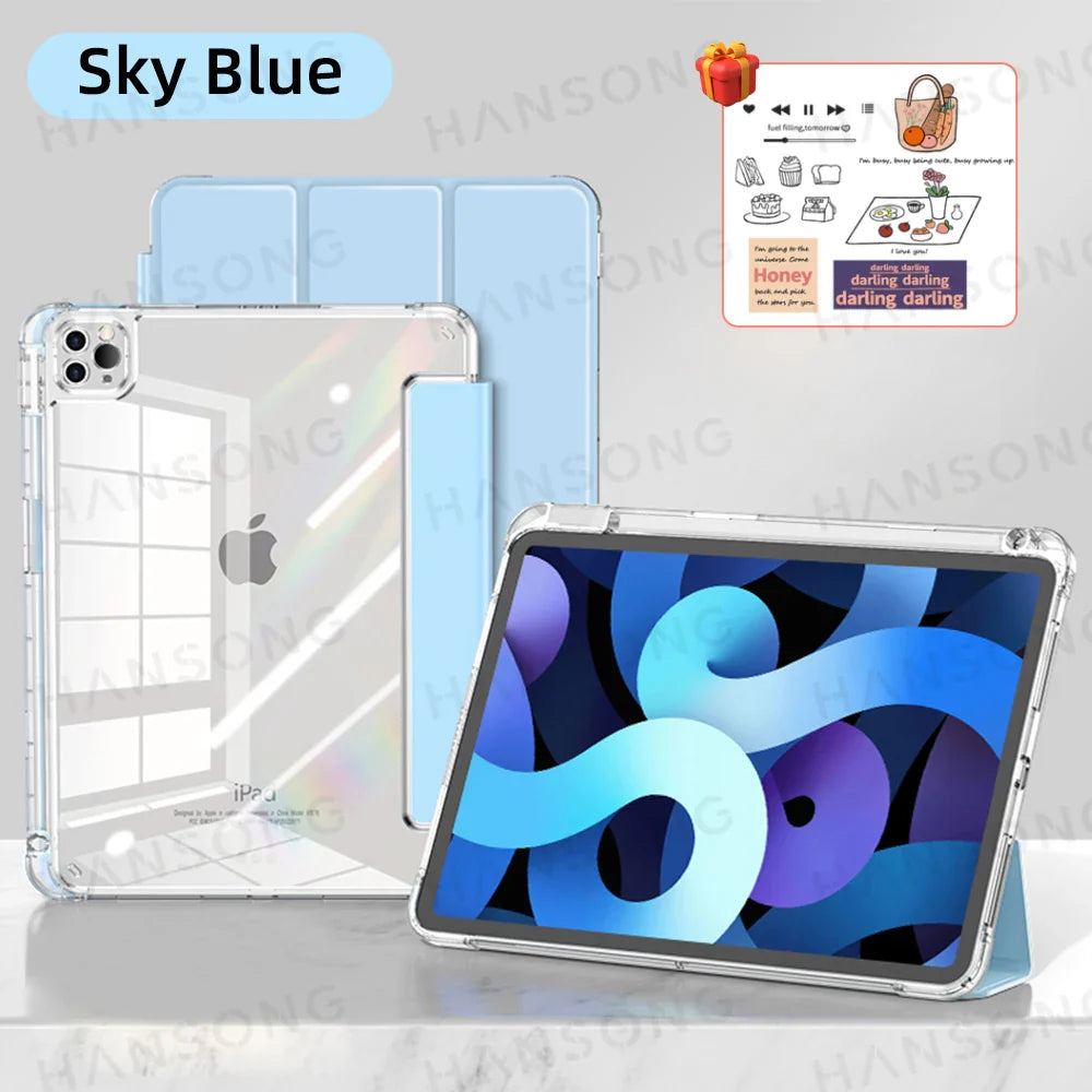 Universal iPad Case — Compatible with iPad Air, Pro, Mini & 10th/11th Gen Models — Protective Cover for 7–13-inch Tablets