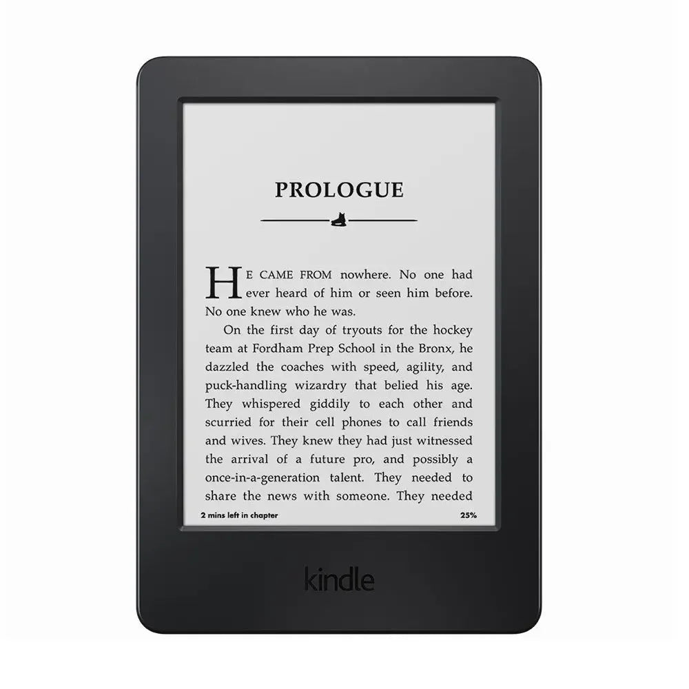 Original Kindle 6/8 Used eBook Reader – 6" E-Ink Touchscreen WiFi eReader, No Light, Better Than Kobo