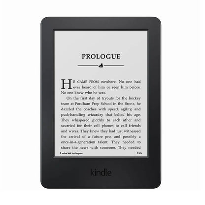 Original Kindle 6/8 Used eBook Reader – 6" E-Ink Touchscreen WiFi eReader, No Light, Better Than Kobo