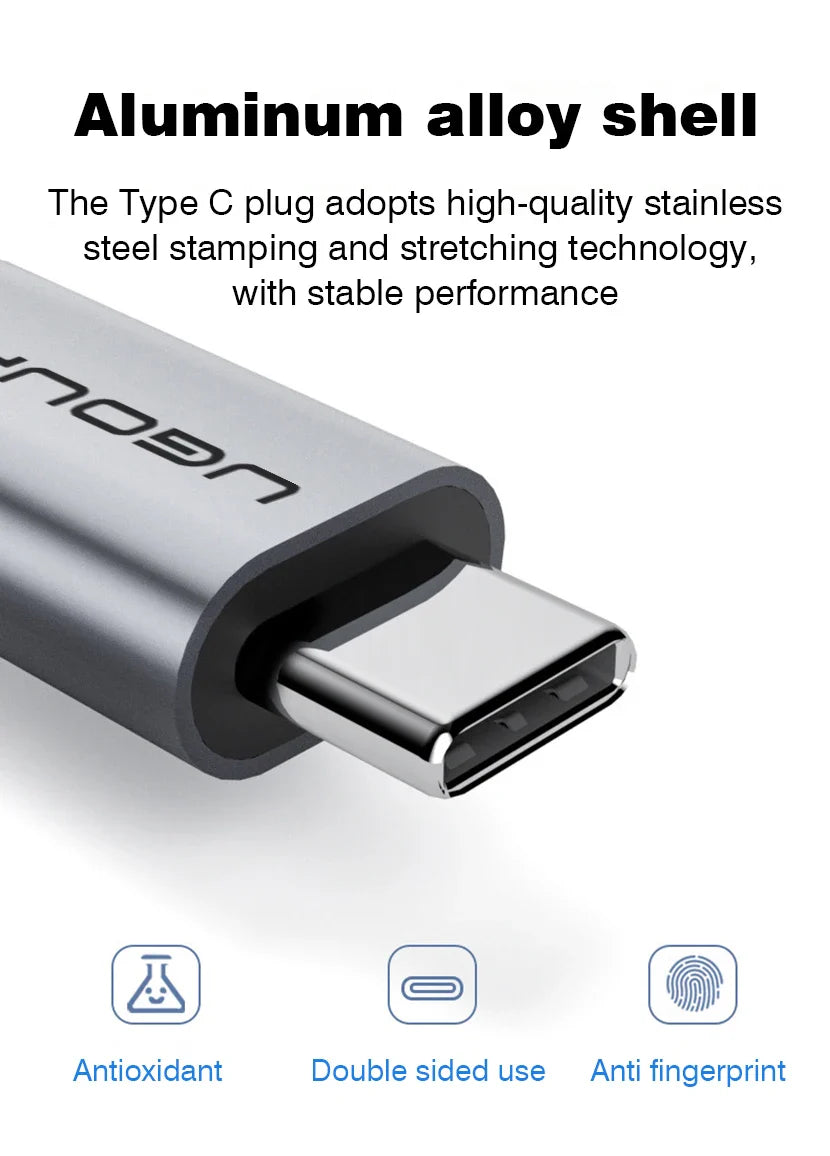USB-C Hub Docking Station – Type C to RJ45 1000Mbps Ethernet Adapter, USB 3.0 Hub, 100W Charging Dock