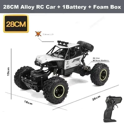 1:12 RC Off-Road 4WD Monster Truck – High-Speed 20Km/h All-Terrain Remote Control Car for Adults & Beginners