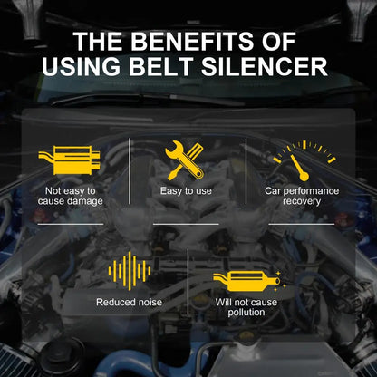 100ml Car Belt Noise Spray – Engine Belt Silencer, Lubrication & Protection for Prolonged Belt Life