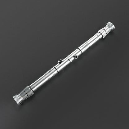 Darth Maul Double-Edged Neopixel Lightsaber – Xenopixel Jedi Laser Sword for Heavy Dueling & Cosplay