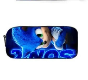 Cartoon Sonic School Backpack – Anime Kids' Primary & Secondary Mochila Bag