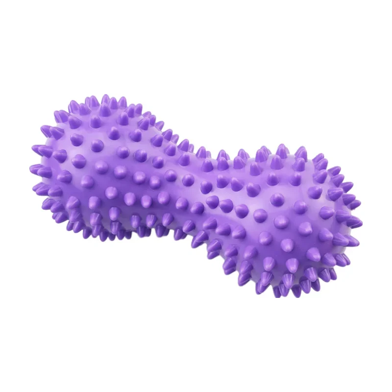 Peanut Massage Spiky Ball for Muscle Pain Relief, Foot Massager & Stress Relief Roller for Plantar Fasciitis