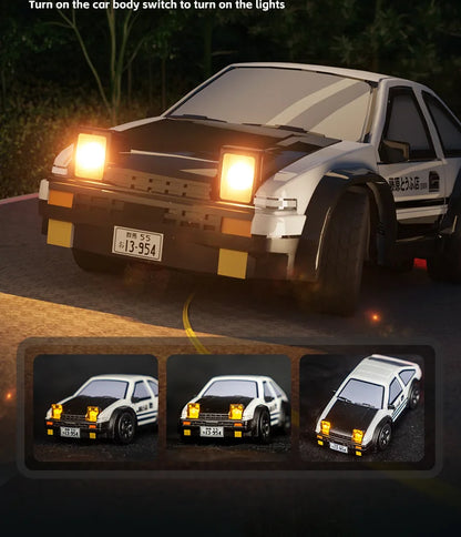 KF20 1:64 RC Drift Car — 2.4G High-Speed 4-Wheel Mini Remote Control Racing Toy for Kids