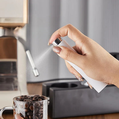 Portable Coffee Beans Dosing Cup Trays: Spray Humidifier Powder for Espresso Grinder - Anti-Fly & Anti-Static Espresso Accessories