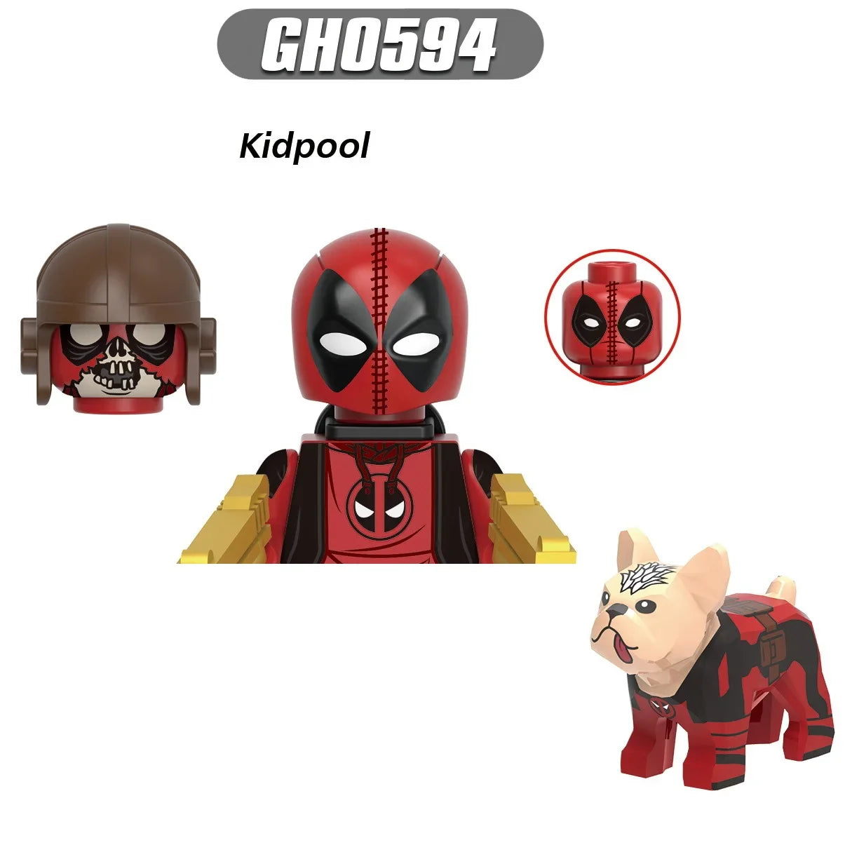 GH0592 Blade Mini Action Figure — Building Block Toy for Kids