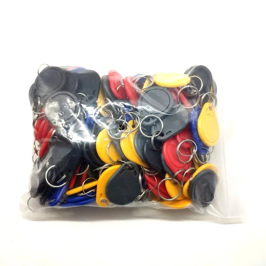50pcs 13.56MHz Rewritable UID RFID Keyfobs – Copier, Writer & Duplicator for IC Card UID Block 0