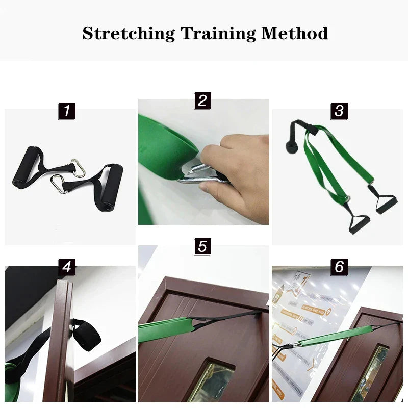 Bold Sports Elastic Pull-Up Auxiliary Belt - Men's and Women's Gym Pilates Exercise Equipment - Rubber Fitness Resistance Belt