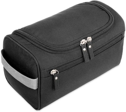 Portable Waterproof Makeup Bag – Unisex Cosmetic Organizer and Toiletry Hanging Pouch for Women and Men