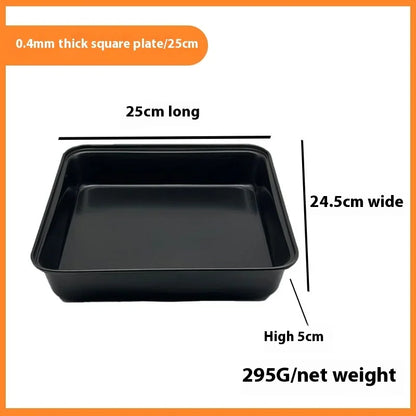 Carbon Steel Nonstick Rectangular Roasting & Baking Pan — Loaf, Bread, Cake & Pastry Tray for Kitchen