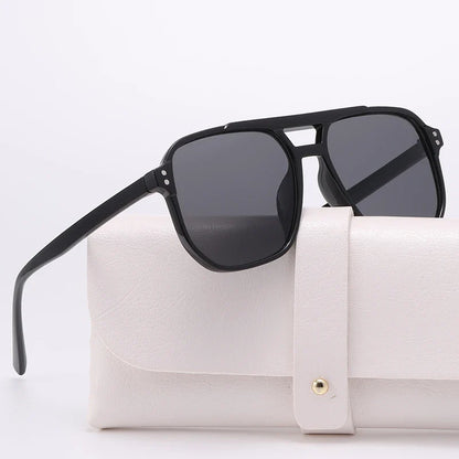 2024 Luxury Polarized Sunglasses for Men — High-End Square UV400 Driving Eyewear & Fashion Travel Sun Glasses
