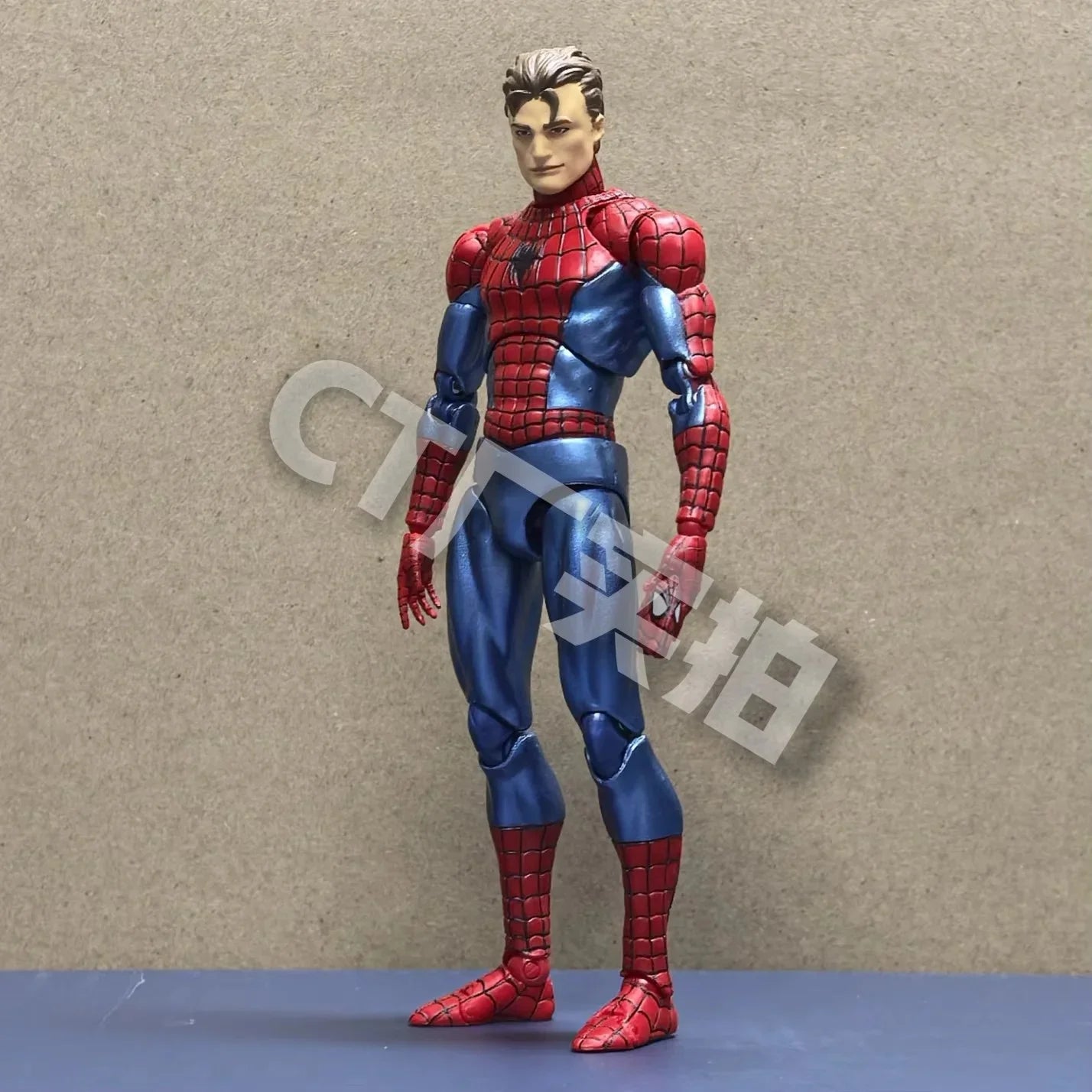 CT Toys Spider-Man Mafex Figure – Amazing Spider-Man Comic Version Action Figurine, Collectible Toy & Kids Gift