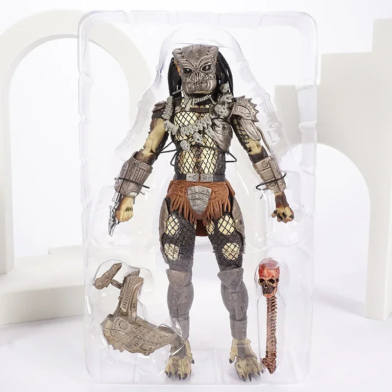 NECA Predator Jungle Hunter vs Alien Eggs Action Figure – 7 Inch Classic Movie PVC Collectible Model Toy