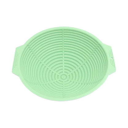 Collapsible Silicone Bread Proofing Basket – Non-Stick Fermentation Basket for Sourdough and Various Bread Baking