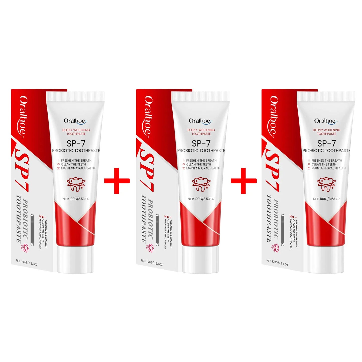 120g SP-7 Probiotic Toothpaste – Whitening, Stain Removal & Fresh Breath Oral Care
