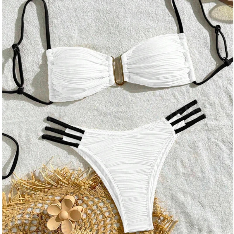 Sexy Bikinis 2025 – Women’s Brazilian Swimwear Set for Beach & Pool Bathing Suits