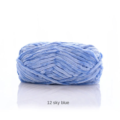 50g/Ball DIY Knitting Yarn – Soft Wool for Baby Scarf, Hat, Chunky Crochet Thread